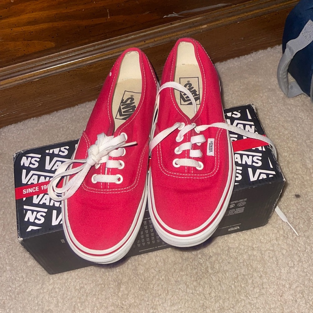 Red vans